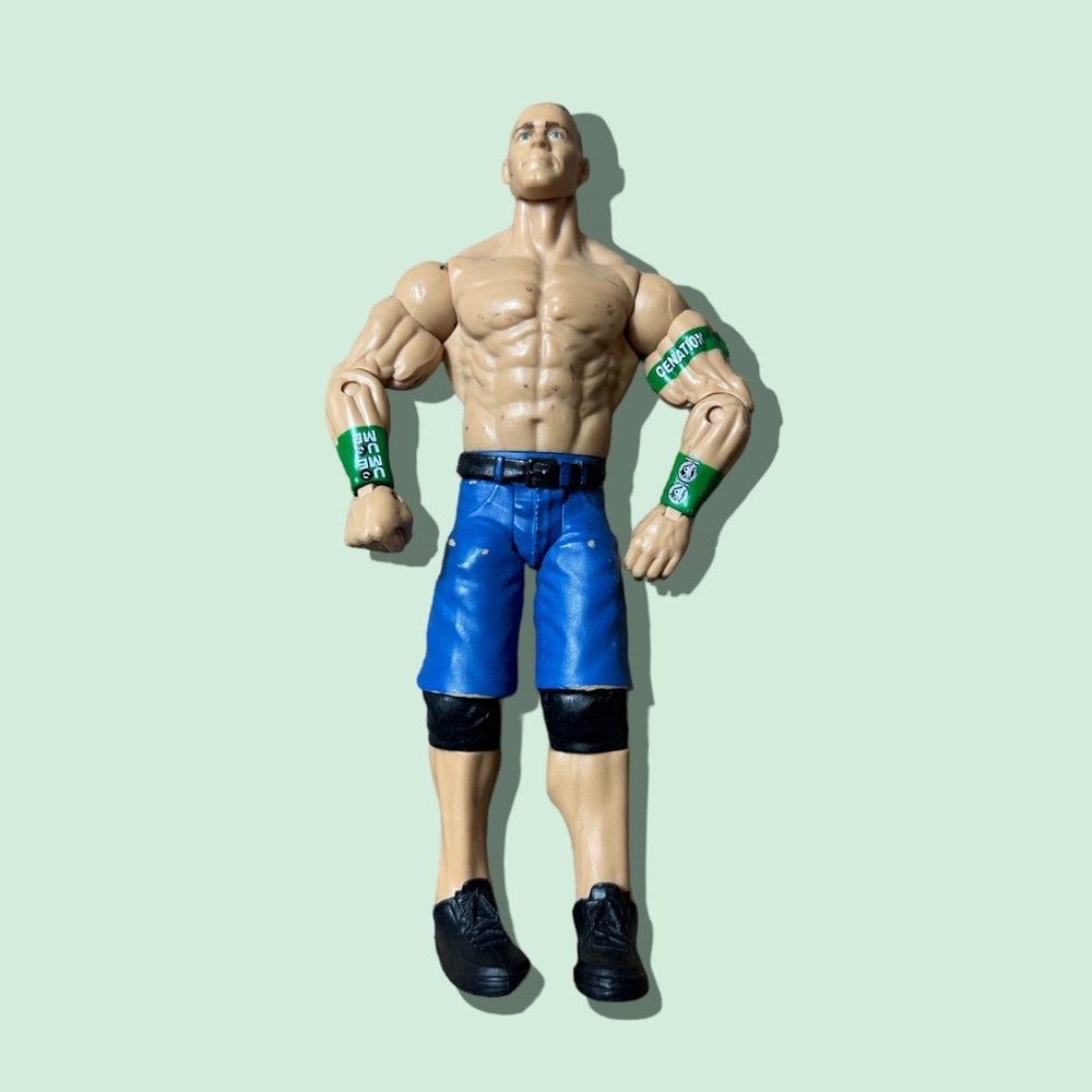 WWE John Cena Wrestling Action Figure “Cenation" Mattel 2012 WWE Wrestling 7”